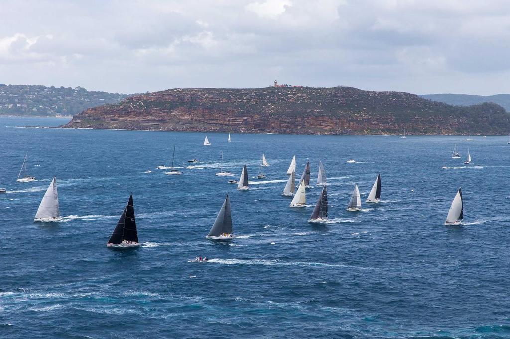 The fleet leaving Broken Bay on their way to Southport ©  Andrea Francolini Photography http://www.afrancolini.com/